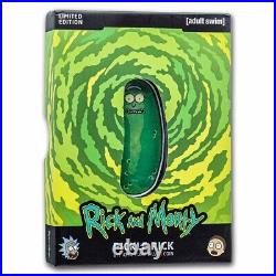 2022 Cook Island 1 oz Silver $1 Rick and Morty Pickle Rick Coin SKU#256729