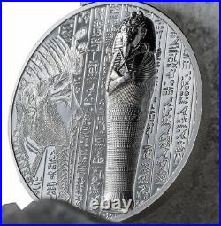 2022 Cook Island $5 X -RAY MUMMY SILVER PCGS PF 70 HIGH RELIEF FDOI LOW POP