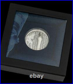 2022 Cook Island $5 X -RAY MUMMY SILVER PCGS PF 70 HIGH RELIEF FDOI LOW POP