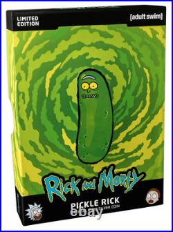2022 Cook Island Pickle Rick Colored 1oz Silver Coin with Mintage of 1499