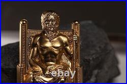 2022 Cook Island Spiritual Art Father of the Gods Zeus 3oz Silver Silk Finish Co
