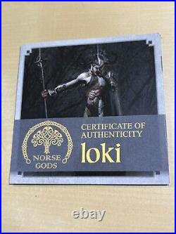 2022 Cook Islands $1 Norse God Loki Silver Coin Low Mintage