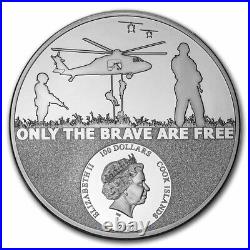2022 Cook Islands 1 kilo Silver Real Heroes Special Forces SKU#254721