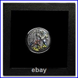 2022 Cook Islands 1 oz Silver Iron Maiden The Number of the Beast SKU#242098