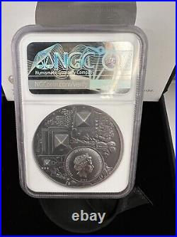 2022 Cook Islands $20 3oz Silver Coin Legacy of the Pharaohs NGC 70/ NG001