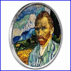 2022 Cook Islands 2 oz Silver Masters of Art Vincent van Gogh SKU#249723