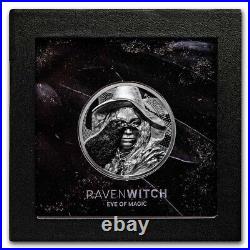 2022 Cook Islands 2 oz Silver Proof Raven Witch Eye of Magic SKU#263354