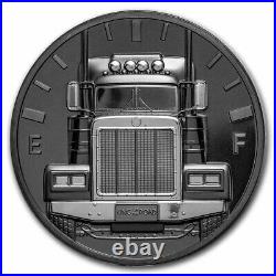 2022 Cook Islands 2 oz Silver Truck King of the Road Black Proof SKU#249738