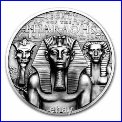 2022 Cook Islands 3 oz Silver Antique Legacy of the Pharaohs SKU#248065