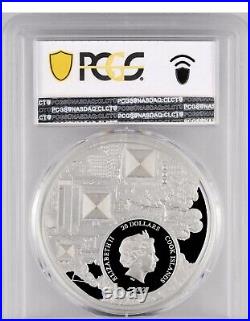 2022 Cook Islands 3oz Gilded Silver Pharaoh Only 24 PCGS PR69 Worldwide # INB