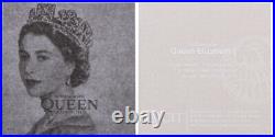 2022 Cook Islands $5 1oz Silver In Memoriam of Queen Elizabeth II PF70 FR
