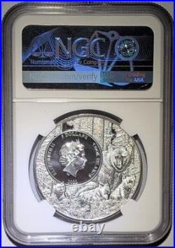 2022 Cook Islands $5 Iowa Bullfrog NGC MS70 U. S. State Animal 1 oz Silver 2022 Cook Islands $5 Iowa Bullfrog NGC MS70 U. S. State Animal 1 oz Silver