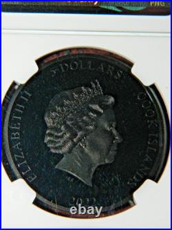 2022 Cook Islands $5 Iron Maiden Fear Of The Dark 1 Oz Coin Ngc Pf70 Ultra Cameo