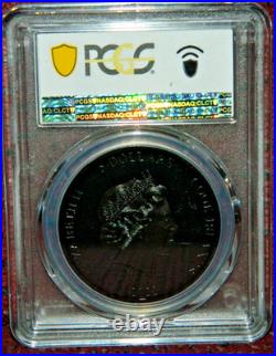 2022 Cook Islands $5 Iron Maiden Number Of The Beast Silver Coin Pcgs Pr70 Dcam