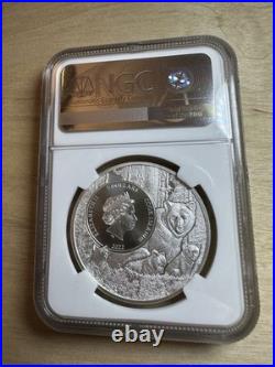 2022 Cook Islands $5 Vermont Monarch Butterfly MS70 NGC U. S. State Animal Series