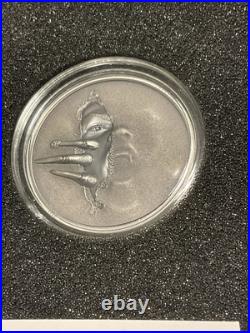 2022 Cook Islands 5 dollars Trapped Untrapped 1 oz silver coin proof CIT