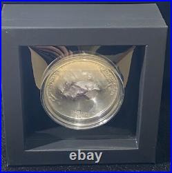 2022 Cook Islands 5oz Silver $25 MT VINSON 7 Summits Series UHR Coin