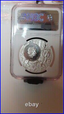 2022 Cook Islands Conneticut United States Sperm Whale 1 oz 999 Silver