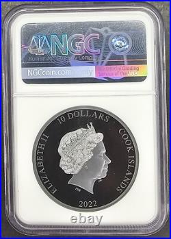 2022 Cook Islands King Of The Road Early Release NGC PF70 ULTRA CAMEO Truck Coin