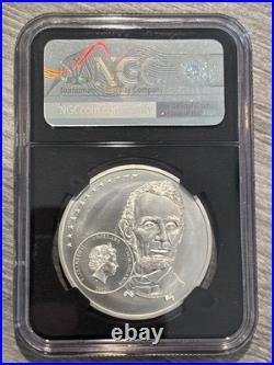 2022- Cook Islands- Life Of Lincoln-Proclamation 95- NGC- MS70