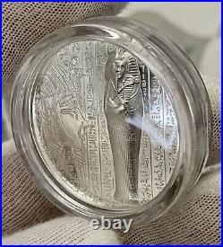 2022 Cook Islands Mummy X-Ray 1 oz Silver Proof Coin Ultra High Relief