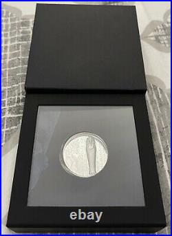 2022 Cook Islands Mummy X-Ray 1 oz Silver Proof Coin Ultra High Relief