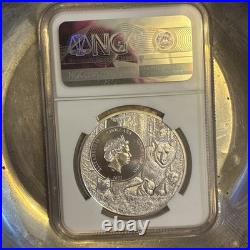 2022 Cook Islands New Jersey Honey Bee Ngc Ms70 American State Animals 1 Oz Silv