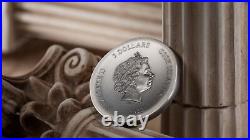 2022 Cook Islands Pegasos 1oz Silver Antiqued Coin