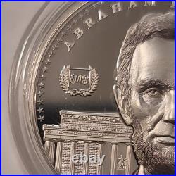 2022 Cook Islands S$5 Abraham Lincoln Ultra High Relief 1oz silver