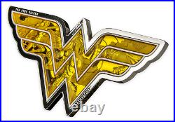2022 DC Comicst Wonder Woman 1 Oz 9999 Fine Silver Coin Colorized $108.88
