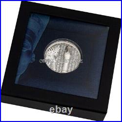 2022 Mummy X-ray ultra high relief 1 oz proof silver coin Cook Islands