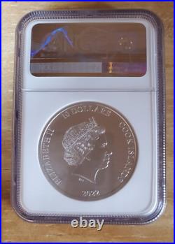 2022 Silverland The Rock 2oz. 999 Silver Cook Is. NGC PF70 FR 2022 Silverland The Rock 2oz. 999 Silver Cook Is. NGC PF70 FR