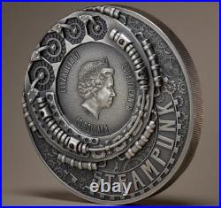 2022 Steampunk 3oz Silver Nautilus Coin $20 Cook Island 888 Minted