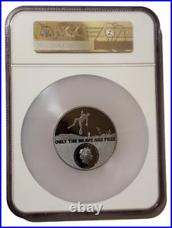 2023 3 Oz Silver $20 Cook Islands Real Heroes COAST GUARD NGC PF70 UCAM Coin