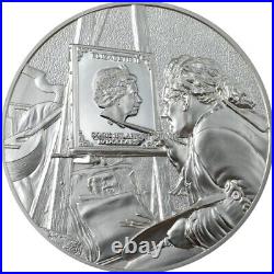 2023 Claude Monet high relief 2 oz proof silver coin Cook Islands