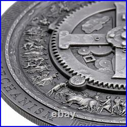 2023 Cook Isl. $20 Antikythera Mechanism 3oz Silver Coin