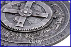 2023 Cook Isl. $20 Antikythera Mechanism 3oz Silver Coin