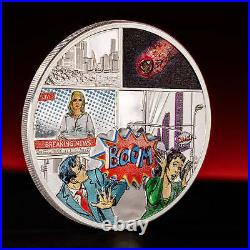 2023 Cook Isl. $5 Tenham Meteorite 1oz Silver Coin