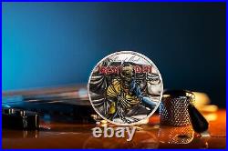 2023 Cook Islands $10 Iron Maiden Piece of Mind 2 oz Silver Coin NGC PF 70