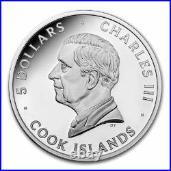 2023 Cook Islands 1 oz Silver Proof Typefaces Frankenstein SKU#268864