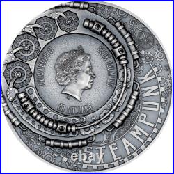 2023 Cook Islands $20 Steampunk Science Lab 3 oz Silver Coin 888 Mintage