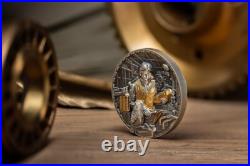 2023 Cook Islands $20 Steampunk Science Lab 3 oz Silver Coin 888 Mintage