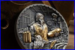 2023 Cook Islands $20 Steampunk Science Lab 3 oz Silver Coin 888 Mintage