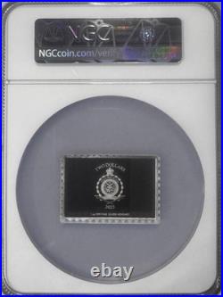 2023 Cook Islands $25 Time Flies / Voyagers 5oz Silver Perfect NGC PF70