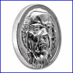 2023 Cook Islands 2 oz Silver Proof Striking Heads The Vexed Man SKU#282584
