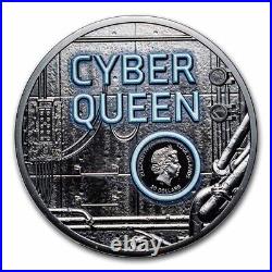 2023 Cook Islands 3 oz Silver Cyber Queen The Beginning SKU#272089