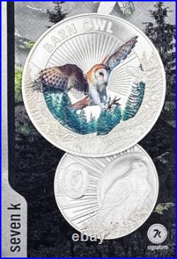 2023 Cook Islands $5 Birds of Prey Barn Owl NGC PF70 Ultra Cameo