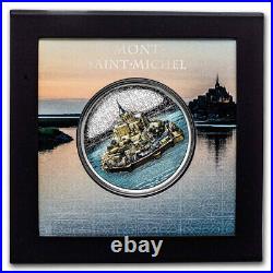 2023 Cook Islands 5 oz Silver Proof Mont Saint-Michel SKU#278991