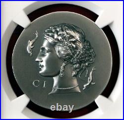 2023 Cook Islands ARETHUSA, 1 oz. Silver High Relief NGC MS70 Box/COA