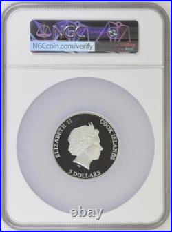 2023 Cook Islands Big City Lights Sydney 1oz Silver Proof Coin NGC 70 FR